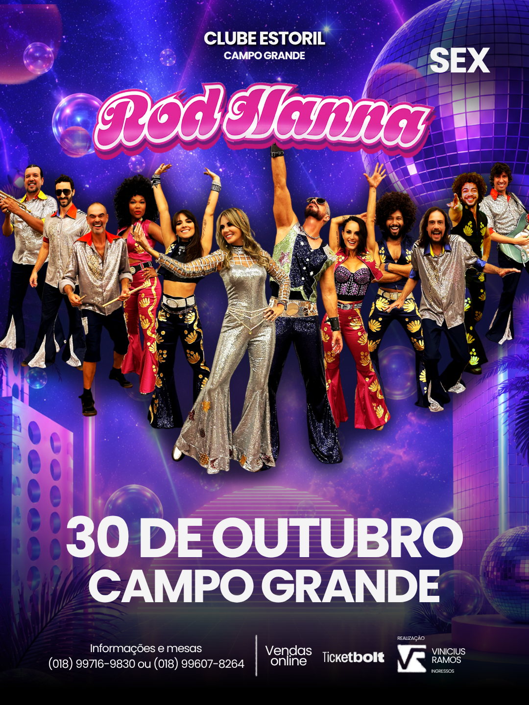 Rod Hanna em Campo Grande